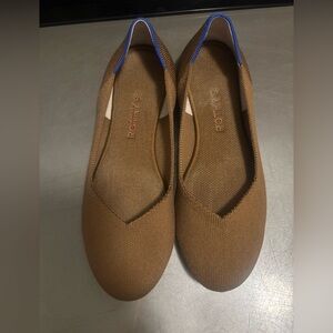 Rothy's Round Toe Women's Tan Flats Size 8.5